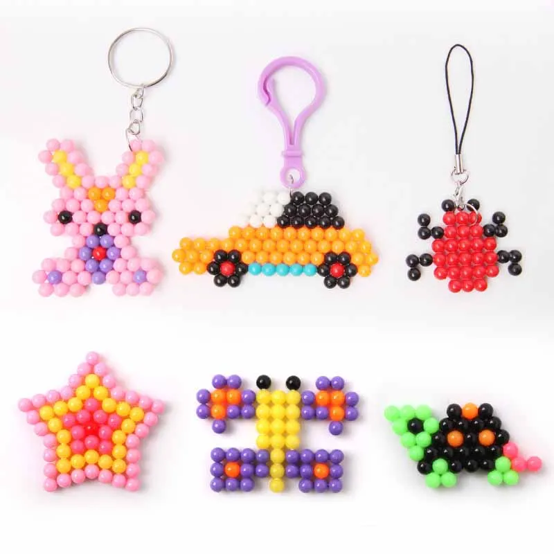 брелок аква бидс. Aquabeads корги. брелок из аква мозаики. ёлка из аква бидс. Diy bead аквамозаика.