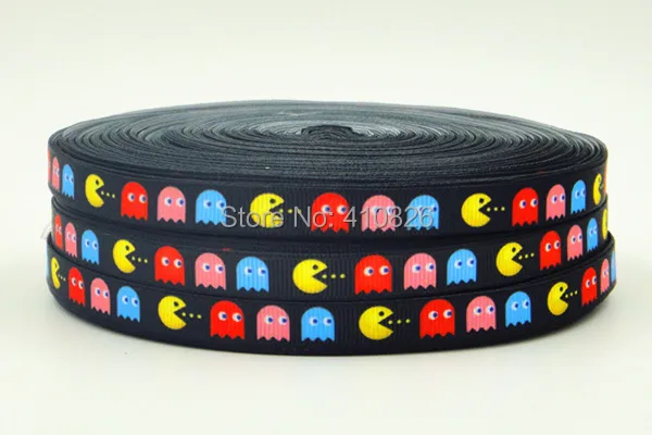 

Q&N ribbon 3/8inch 9mm Cute Cartoon Style grosgrain ribbon 50yds/roll free shipping 140813001