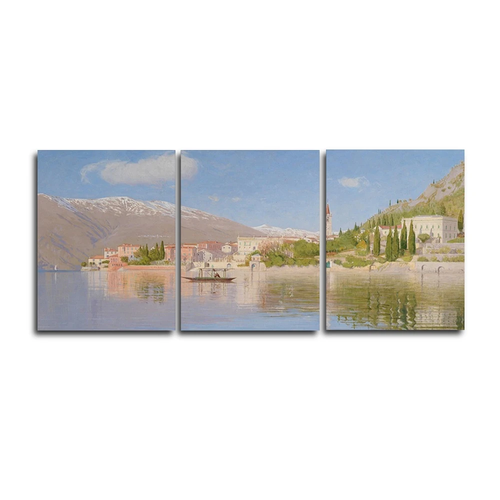 

3 Panel Modern Spring Natural Wall Art Outside Posters and Prints Canvas Painting Living Room Wedding Home Decoration No Frame