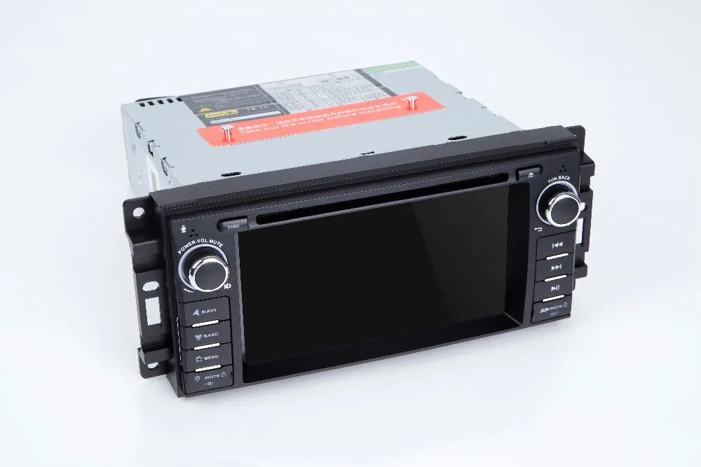 Excellent Quad Core Android 8.1 Car DVD GPS Radio Navigation For Jeep Cherokee Compass Commander Wrangler/DODGE Caliber/Chrysler C300 SWC 21