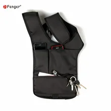 Водонепроницаемый нейлон хикинги Невидимый жилет Сумка MOLLE системы планшеты сумка IPAD сумка кошелек бумажник агенты FBI подмышка Tacticals сумка