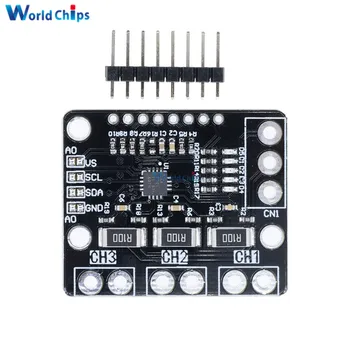 

1Set I2C SMBUS INA3221 Triple-Channel Shunt Current Power Supply Voltage Monitor Sensor Board Module Replace INA219 With Pins