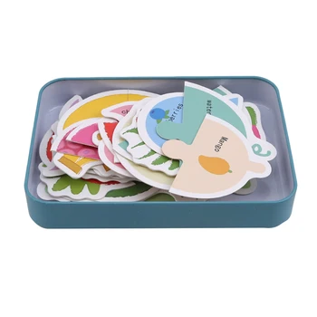 

Card Puzzle Matching Game Box Kids Kindergarten Enlightenment Educational Toys Give Children Best Holiday Gifts