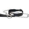 BDSM Collar,Sexy Leash ring steel chain slave Bondage Toys For lover role play Erotic Posture Spreader,cosplay Juguetes Eroticos 1