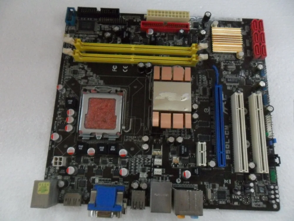 G43 motherboard Free shipping 100% original Desktop motherboard for Asus P5QL-CM DDR2 LGA 775 G43 mainboard asus original motherboard g31m s2l g31 ddr2 lga 775 motherboard