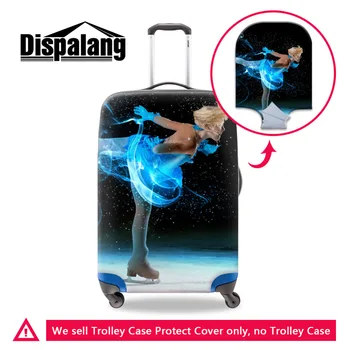

Dispalang Ice Skating Elastic Luggage Protective Covers For 18 to 30 Inch Trolley case Snow Womens Travel Suitcase Dust cover