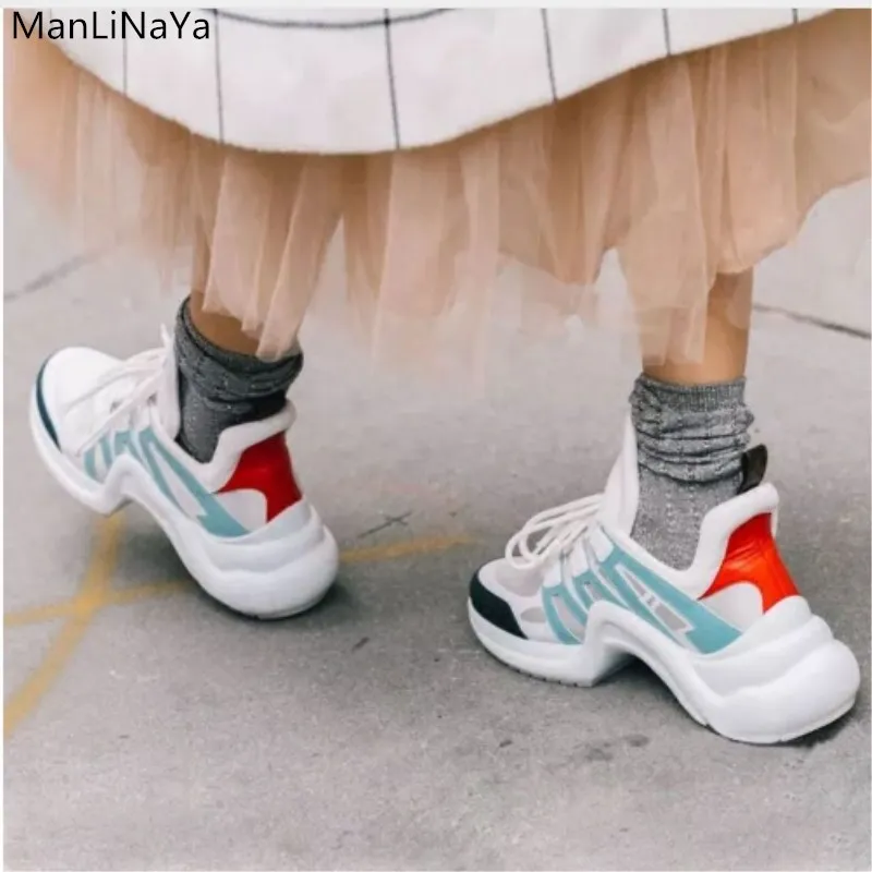 Brand Designer Lace Up Trainers Woman Real Leather Mesh Tennis Women Casual Shoes Mixde Colors Women Shoes Sneakers Platform2019
Brand Designer Lace Up Trainers Woman Real Leather Mesh Tennis Women Casual Shoes Mixde Colors Women Shoes Sneakers Platform2019
