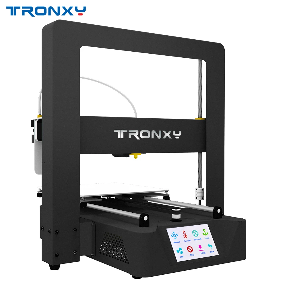 Просвет Tronxy 3d принтер X6A большой плюс размер Полный металлический TFT сенсорный