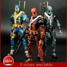3 Style 6 inch 17 cm PVC The Avengers Super Hero Justice league X-MAN Deadpool Action Figure toys Collection Model Toys