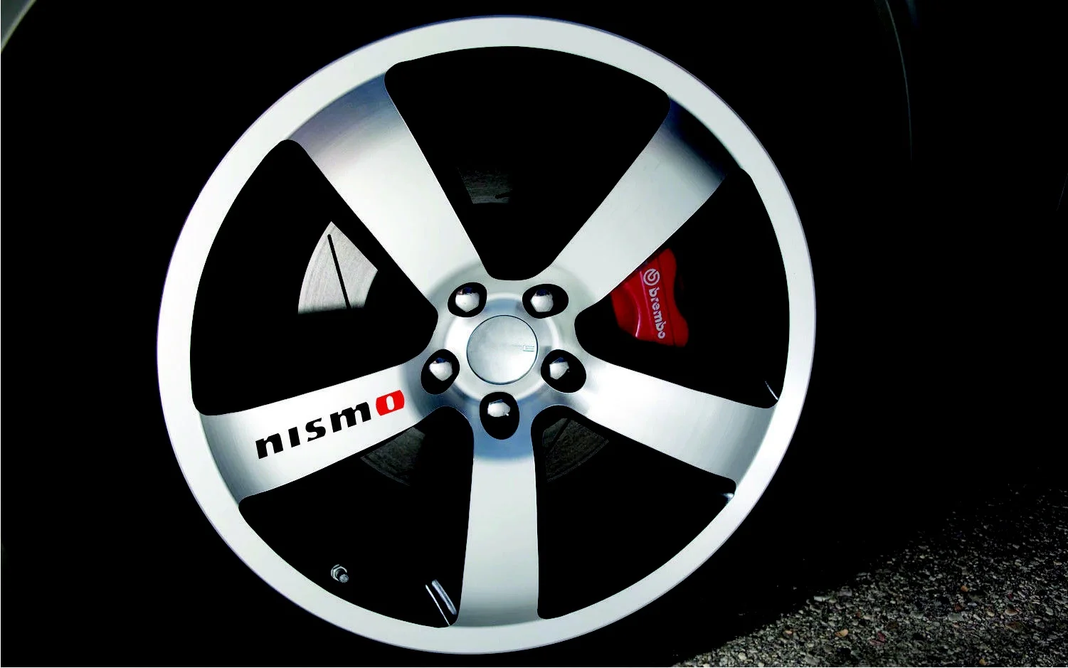 

For x8 NISMO Car / Truck VINYL Sticker Decal Wheel Racing 4X4 Rim Emblem Logo Set of 8