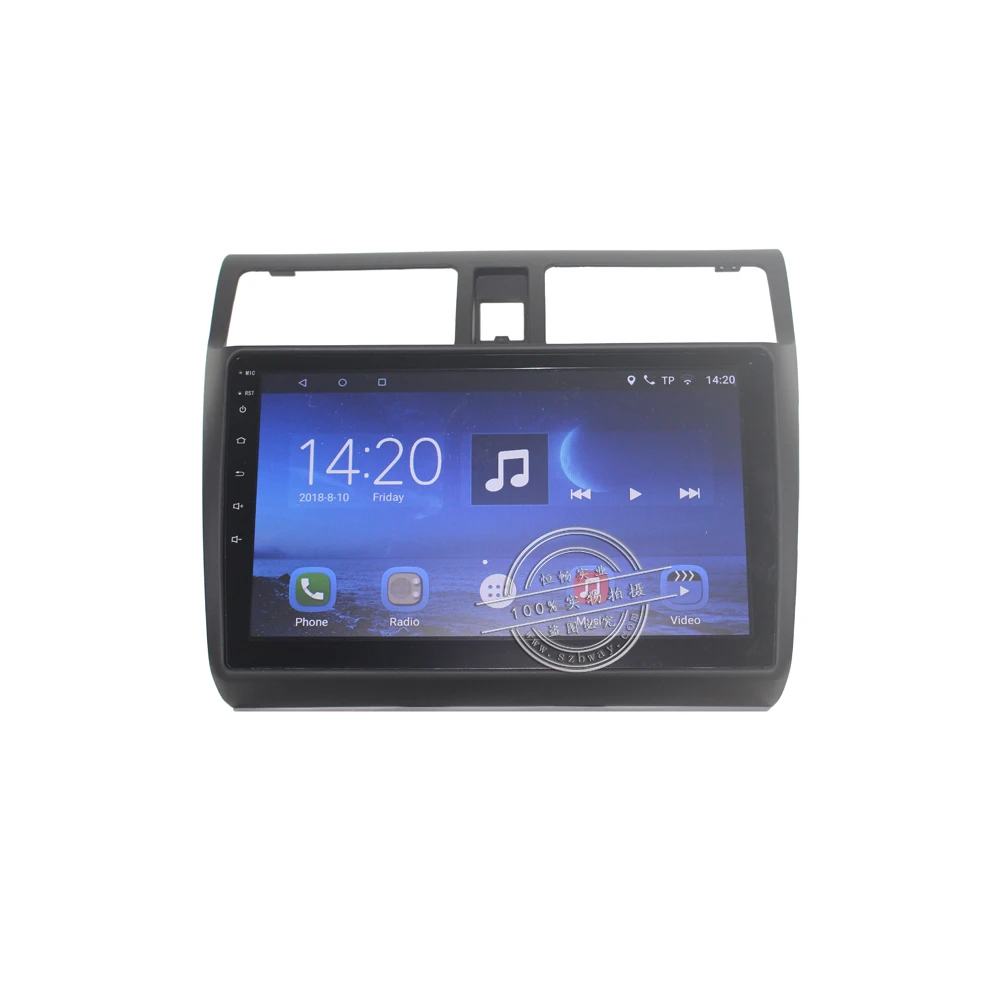 Best Bway 10.1" Car radio for Suzuki Swift Quadcore Android 7.0.1 car dvd GPS player with 1G RAM,16G iNand 3