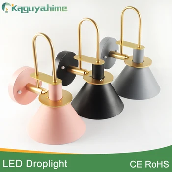 

Kaguyahime Modern Wood Wall Light Simple creative Wall Lamp led bedroom decoration Nordic designer E27 110V 220V wall light