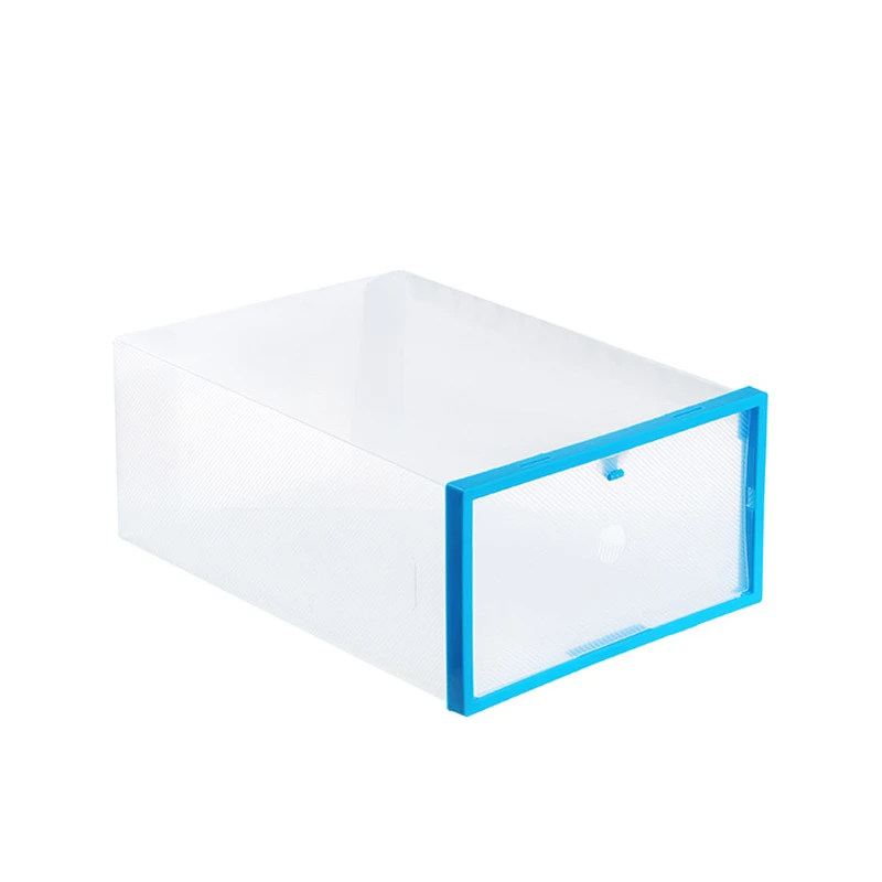 Multi-Purpose Dust-Proof Shoes Box Home Creative Foldable Drawer Storage Boxe Combination Transparent Environmental