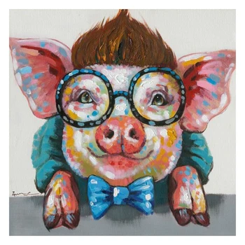 

5d Diy Diamond Embroidery Full Square mosaic Cartoon Piglet Diamond Painting Cross Stitch wall picture home Decoration C190