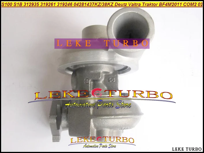 Turbo S100 S1B 312935 319261 319246 319247 04281437KZ 04281438KZ Turbocharger For Deutz Valtra Traktor BF4M2011 COM2 3.11L 87HP (2)