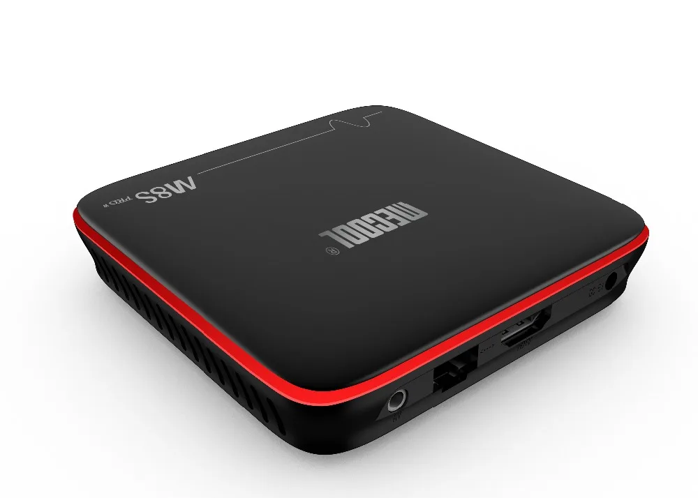 Mecool M8S Pro W Android tv Box Amlogic S905W четырехъядерный ПЗУ 2 ГБ DDR3 ram 16 Гб 2,4G WiFi фильм 4K Android IP tv Box медиаплеер