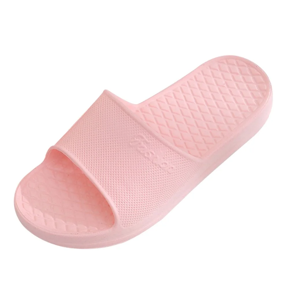 

EVA Slippers Summer Floor Non-Slip Home Floor Slippers Indoor Family Bathroom Bath Sandals Female Slippers Women Solid Shoes