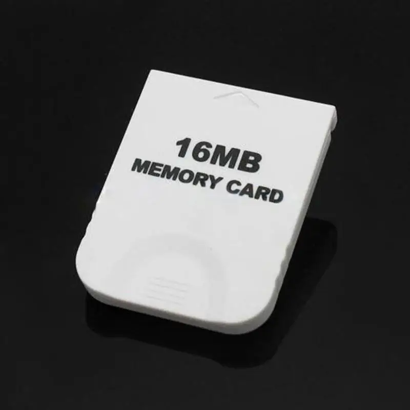 Практичная белая игра 16 Мб карта памяти блок для nintendo wii Gamecube GC игровая консоль 16 м