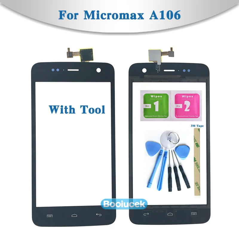 Высокое качество 4 7 &quotдля Micromax unite 2 A106 сенсорный экран дигитайзер Датчик внешняя