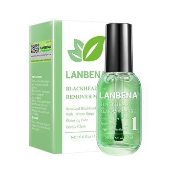 

LANBNEA Herbicide, Tea Extract, Deep Cleansing Remove Blackheads, Soften Acne, Bid Farewell to Acne Strawberry Nose Purifying
