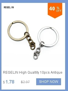 REGELIN, 200 шт./лот, 5, 6, 8, 10, 12, 14 мм, открытые кольца, двойные петли, золото, серебро, цвет, разъемные кольца, разъемы для самостоятельного изготовления ювелирных изделий