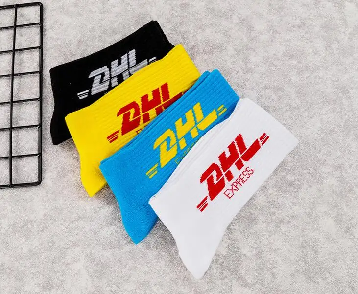 Унисекс носки уличная мода стиль для DHL слова буквы печати Мужчины Женщины Мода
