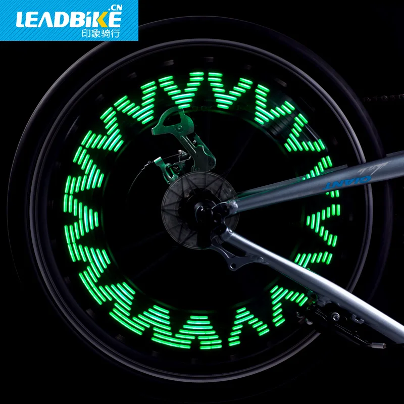 Leadbike Аксессуары для велосипеда, новинка, 14 светодиодный светильник для мотоцикла, велосипеда, колеса, сигнальный светильник для шин, спиц, 30 изменений