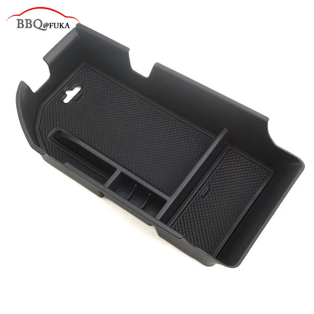 

Black Car Console Armrest Storage Box Glove Pallet Container Mat For Toyota Camry 2018 LHD and RHD Car Styling Accessories Cover