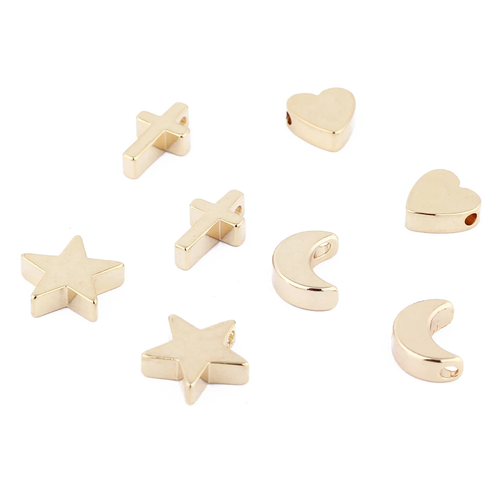 

GDFSY 4 Style Alloy Fashion DIY Accessories Jewelry For Key Chain Necklace Earrings Bracelet Hand made Free match Gift S056
