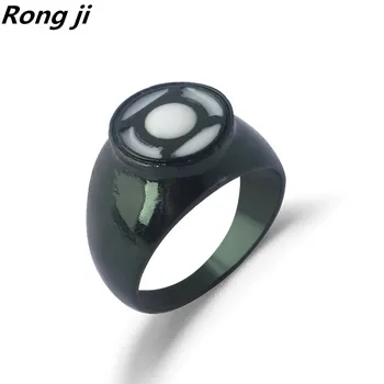 

Avengers Green Lantern Thanos Rings Pendant Men Infinity Gauntlet bague homme anillos mujer women crystal Jewelry