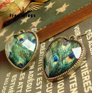 Женские винтажные серьги 4 см E232 F0031|earings women jewelry|earrings womenearrings fashion |
