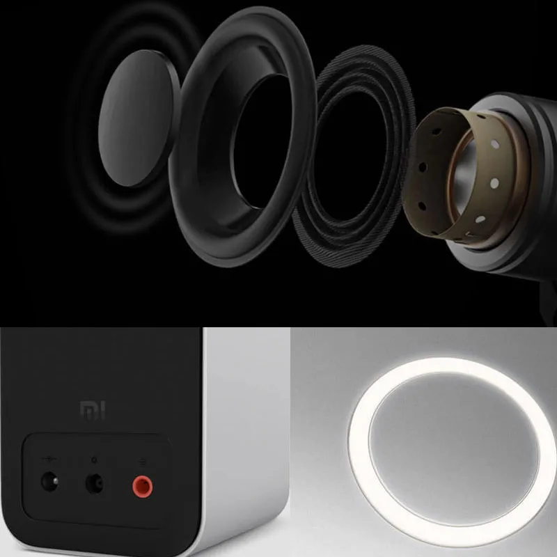 Xiaomi Bluetooth динамик компьютерный микрофон беспроводной портативный стерео Aux