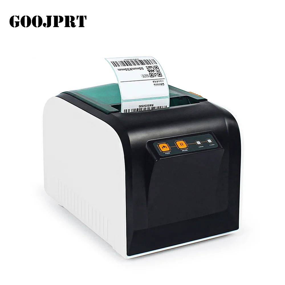 

Original GOOJPRT JP-3100TU Thermal Label Printer 80mm 101.6mm/s Sticker Printing Machine W/ USB Port for Shipping Receipt Print