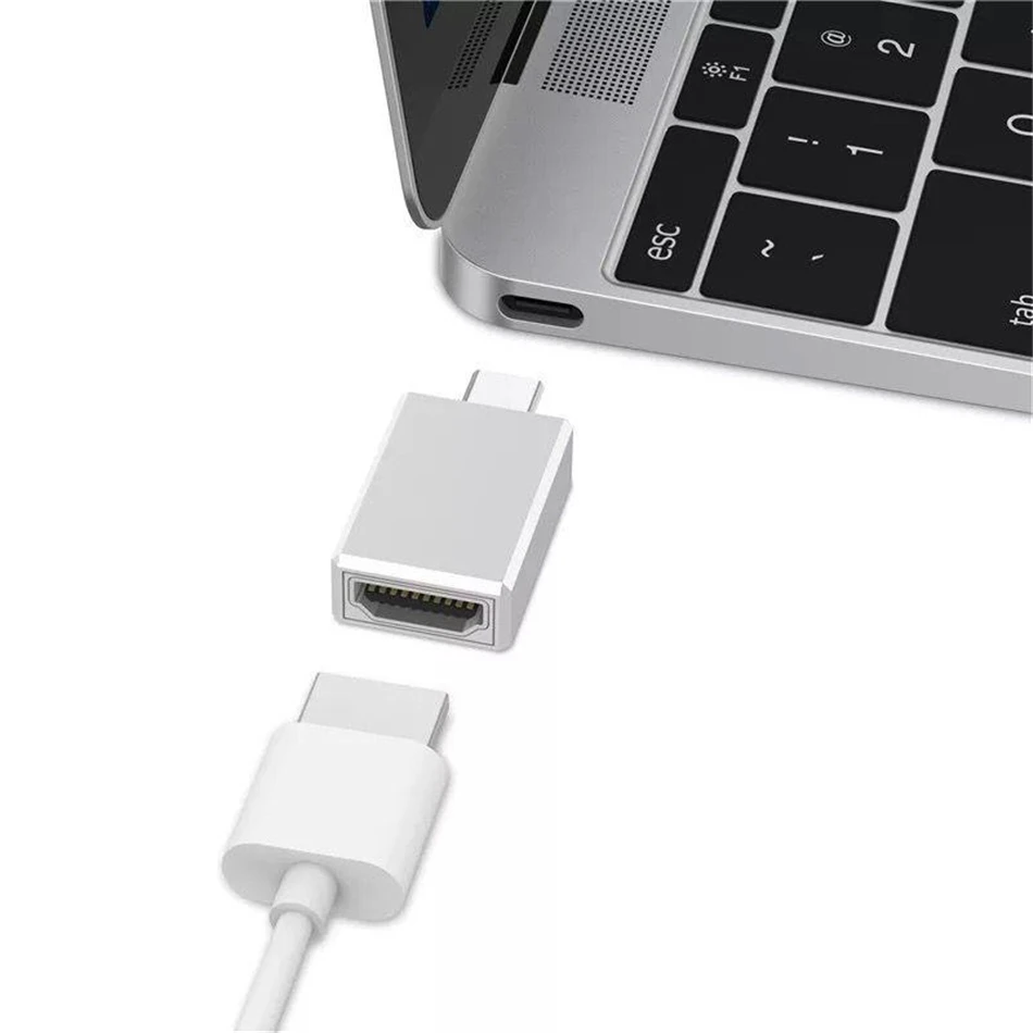 USB C HDMI Cable 4K@60HZ Thunderbolt 3 For MacBook Huawei Mate 10 Pro Samsung S8+ Note 8 USB 3.1 Type C to HDMI Cable Adapter    (2)