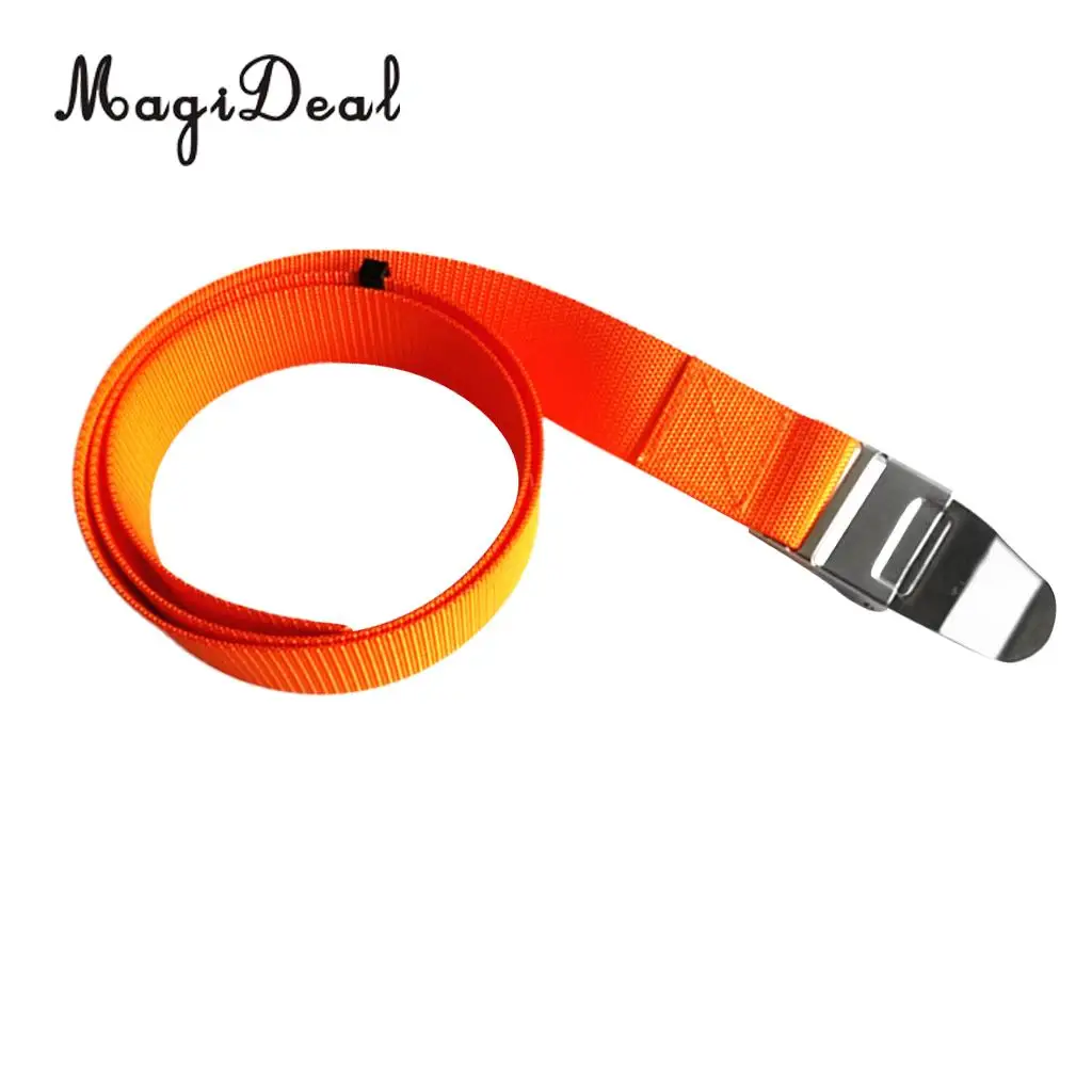 MagiDeal Heavy Duty 150cm Scuba Diving Weight Belt Webbing with Quick Release/Keeper Buckle for Free Diving Swiming Boating