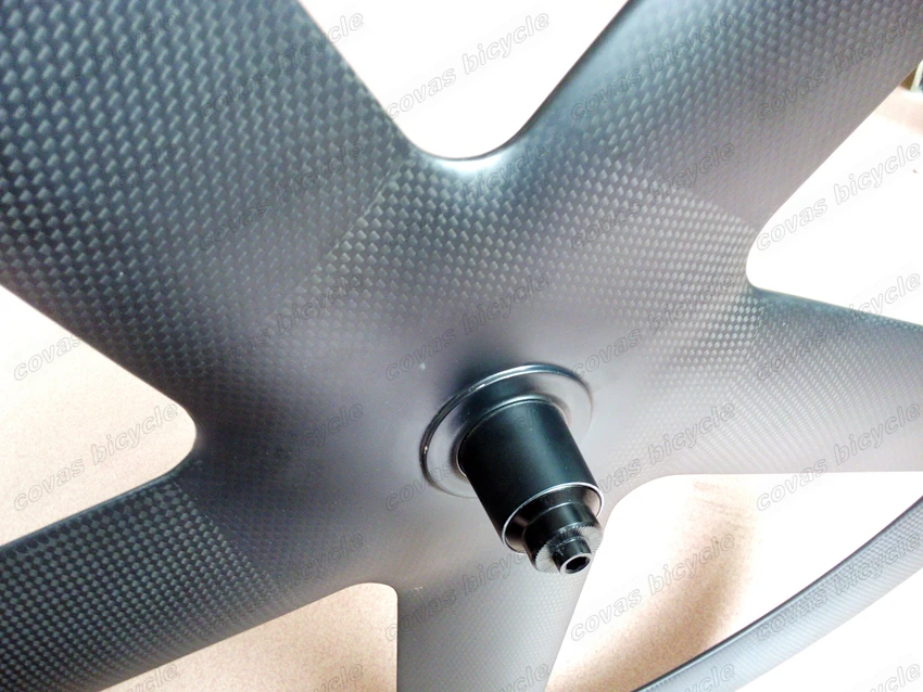 Perfect 700C Full Carbon 5 Spokes Clincher/Tubular Wheels Five-spoke carbon wheelset for Track/ Road Bike UD/3K matte finish 6 Perfect 700C Full Carbon 5 Spokes Clincher/Tubular Wheels Five-spoke carbon wheelset for Track/ Road Bike UD/3K matte finish 6