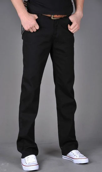 black cotton jeans pant
