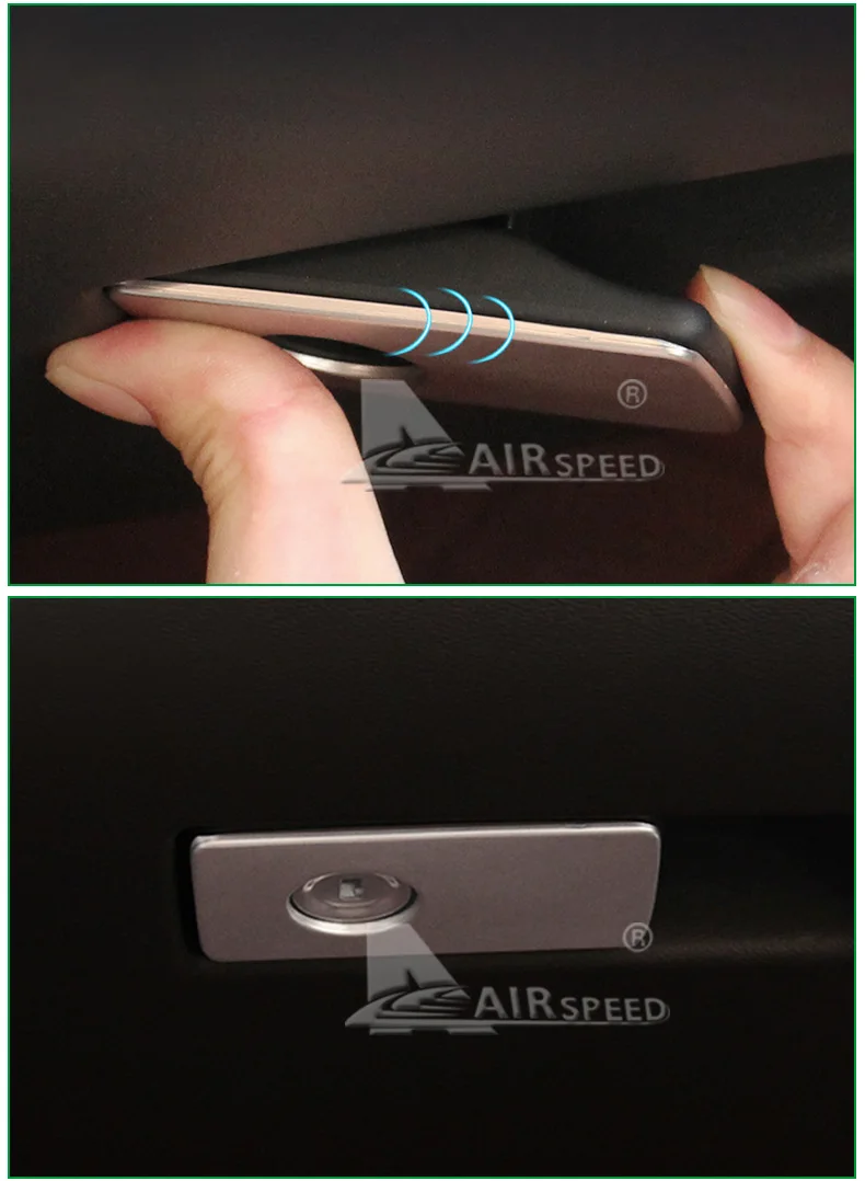  Volvo XC60 S60 V60 S80 Car Interior Stickers Copilot Glovebox Keyhole Decorative Covers Trim Strips Car Styling (5)