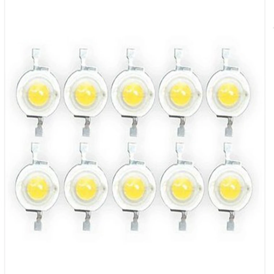 

Wholesale 50Pcs Real enough Spot light Downlight Bulb High Power LED lamp Beads LEDs Diodes Bulb Chip SMD Lamp Light