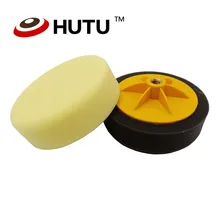 6 дюймов автомобиля Детализация колеса желтый средний режущий Губка пены полировка колодки соединение для автомобиля полишер