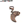 JASTER metal keychain 64GB 32gb 16gb 8gb 4gb Damascus knife dagger cool usb 2.0 flash drive waterproof usb ► Photo 3/6