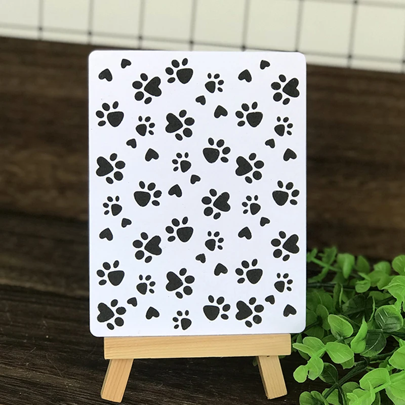 

Cute Footprint Metal Cutting Dies for Scrapbooking DIY Album Embossing Folder Paper Card Maker Template Decor Stencils Crafts