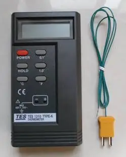 

TES 1310 Digital Thermometer Type-K Thermocouple Temperature Reader Sensor Meter