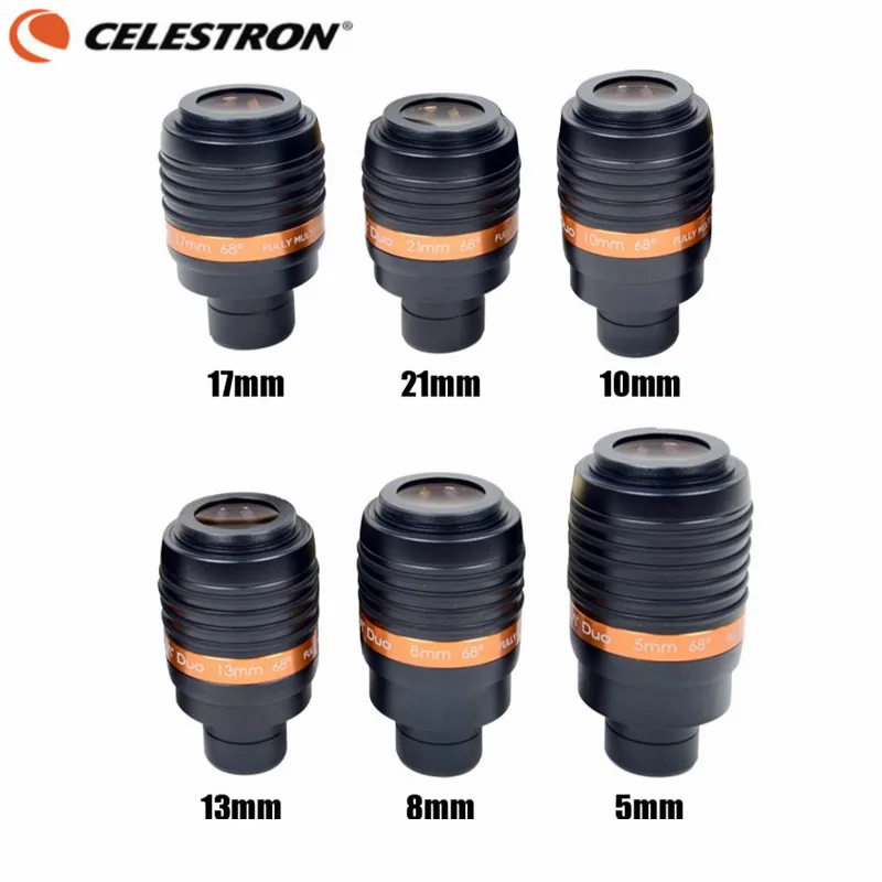 

CELESTRON 13mm 17mm Ultima Duo Extra Wide 68-degree Eyepieces Fully Multi-coated Optics Astronomical Telescope Accessories 1.25