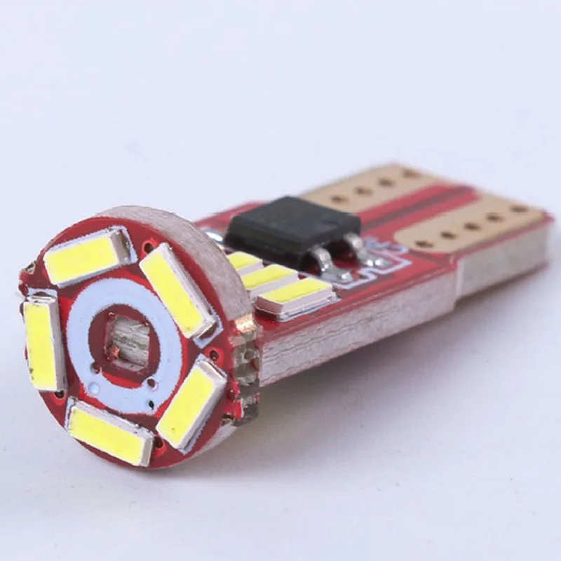 10 шт. Автомобильные светодиодные лампы canbus T10 без ошибок OBC 194 168 W5W 15smd|10pcs t10 led|car