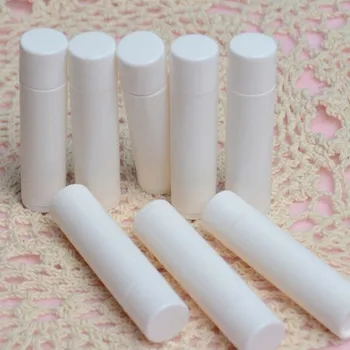 

GUJHUI 50pcs/Lot Empty Plastic Clear LIP BALM Tubes Containers Lipstick Fashion Cool Lip Tubes Cosmetic Container