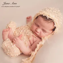 Nouveau-né Bébé Photographie Prop Chapeau + Teddy Sling Crochet Tricoté À La Main Tenue Infantile Coton Bébé Vêtements Ensembles Bebe Accessoires Photo