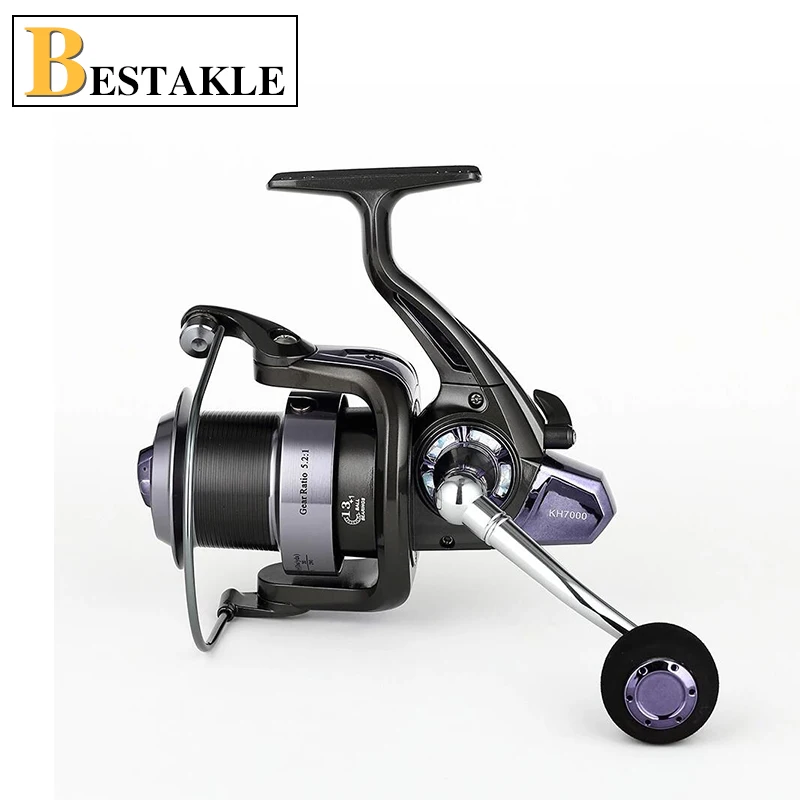 BESTACKLE 1000 9000 серия спиннинговая Рыболовная катушка с ЧПУ Hanle Molinete Para Рыболовные