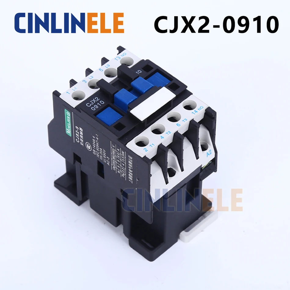 Contactor CJX2 0910 9A switches LC1 AC contactor voltage 380V 220V 110V