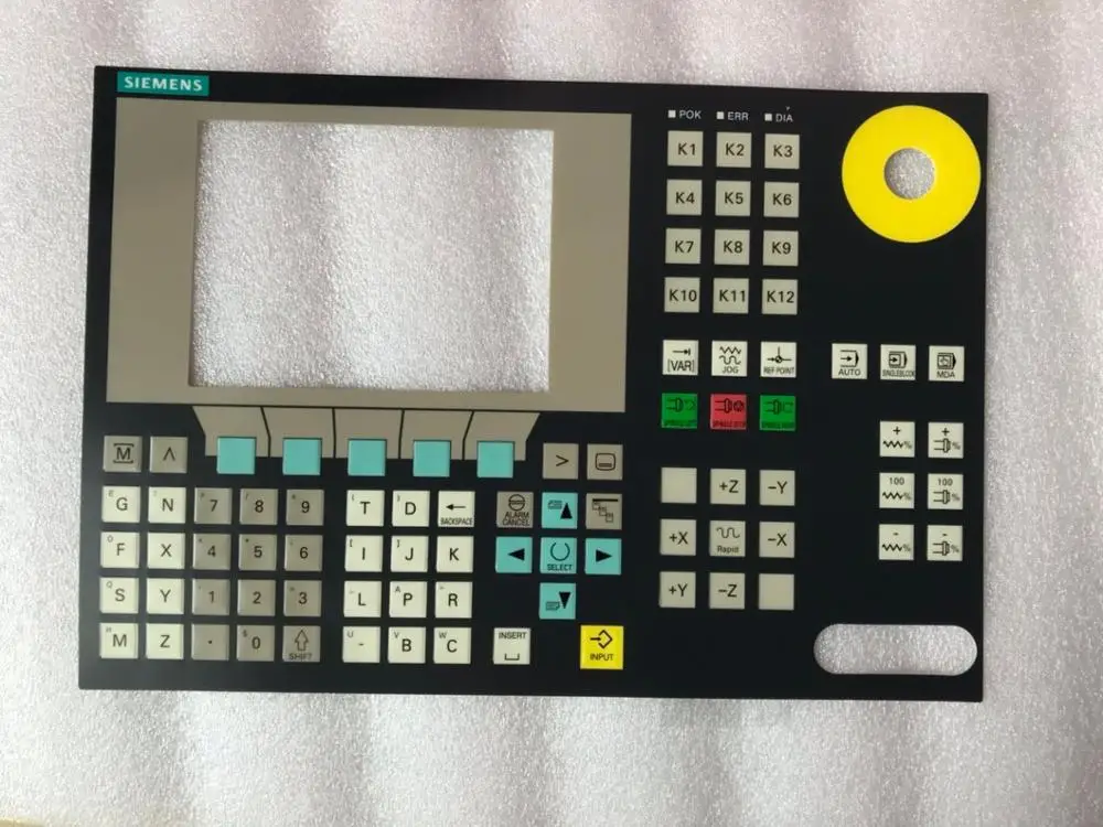 SINUMERIK 802S 6FC5500-0AA00-1AA0 802S Базовая мембранная клавиатура для ремонта панелей с ЧПУ~ Сделай это самостоятельно, есть